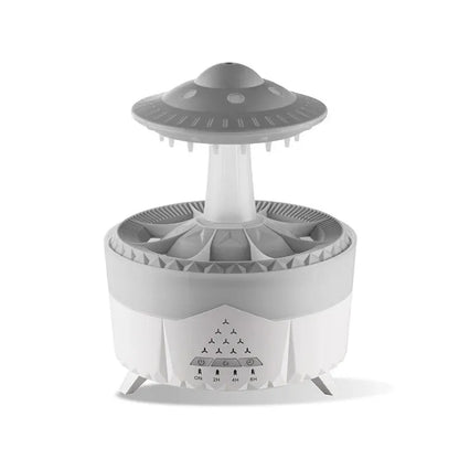 Ultrasonic Humidifier with Remote Control – 350 ml Aroma Diffuser with LED Light
