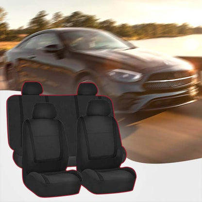 9-Piece Universal Car Seat Cover Set – Breathable and Washable