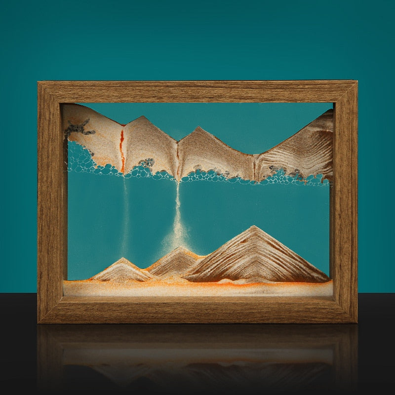 Enchanting 3D Sand Art for Home Decor