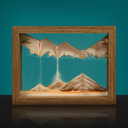 Enchanting 3D Sand Art for Home Decor
