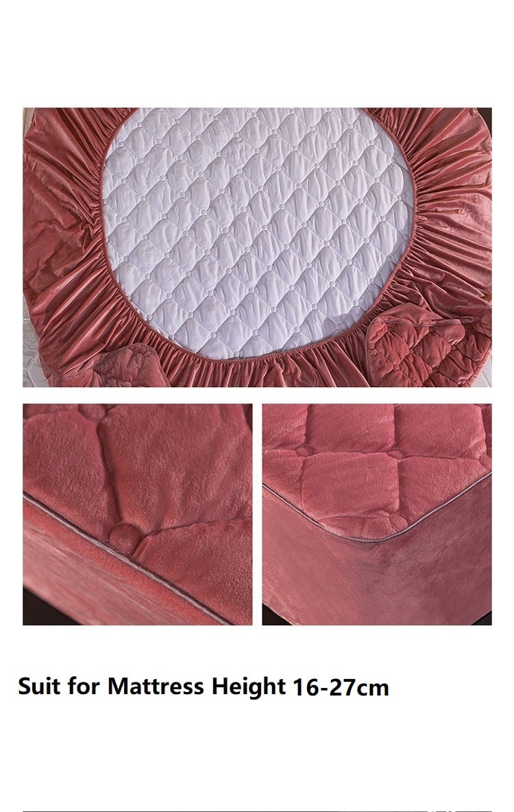 Thick Mattress Cover for Winter | Extra Warm | Breathable & Antibacterial