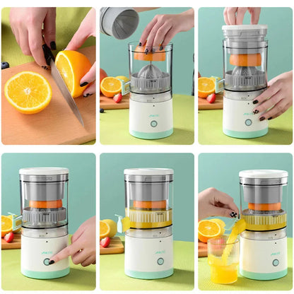 Portable Electric Juice Press | Rechargeable Quick Juice Extractor
