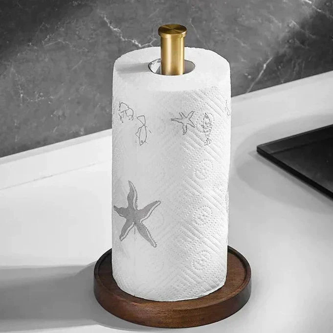 Artisan Wooden Towel Dispenser