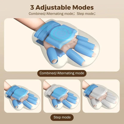 Cordless Hand Massager with Heat – Air Compression for Pain Relief in Fingers, Palm, and Wrist