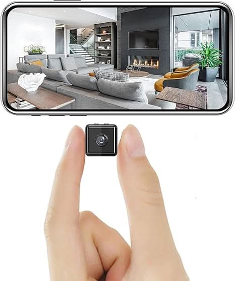 1080P Mini Security Camera with Motion Detection and App Control