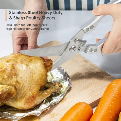 Heavy-Duty Kitchen Scissors - Last Day Discount