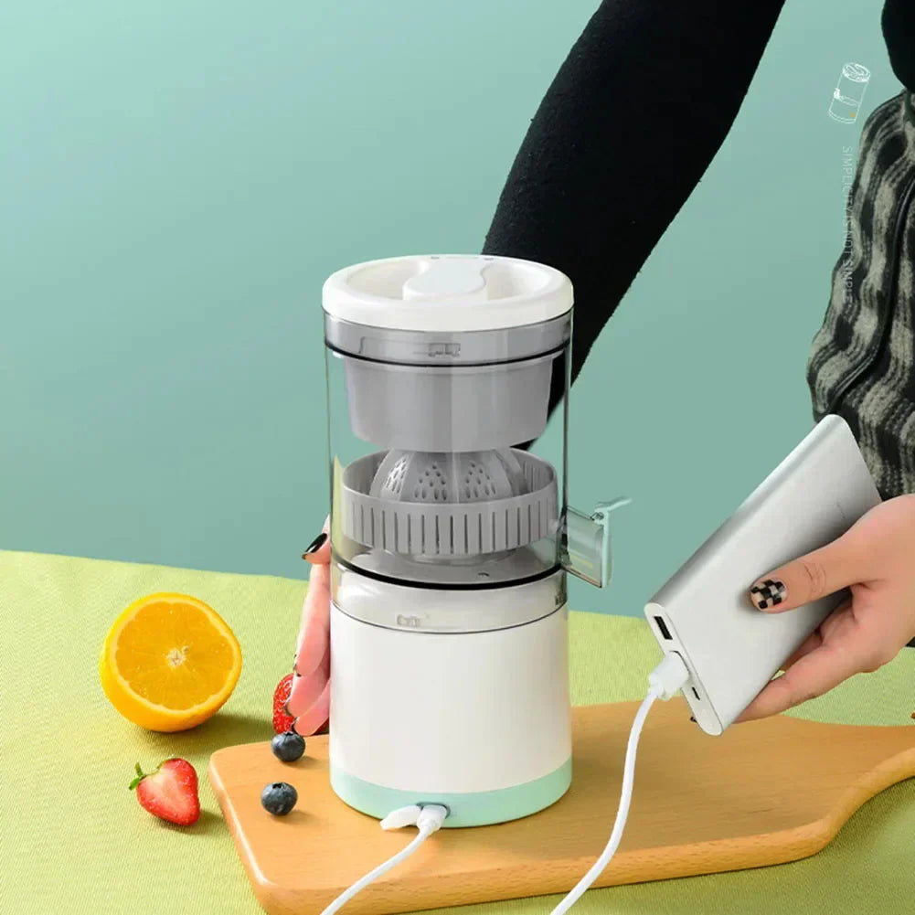 Portable Electric Juice Press | Rechargeable Quick Juice Extractor
