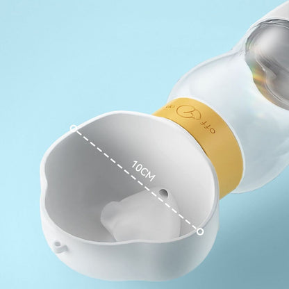 Portable 2-in-1 Water Bottle and Feeder for Pets
