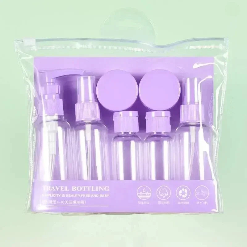 Travel Bottle Set | Leak-Proof & TSA Compliant | For Care & Cosmetics