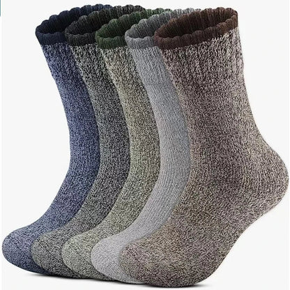 Unisex Merino Wool Hiking Socks - Extra Warm, Sizes 38-46