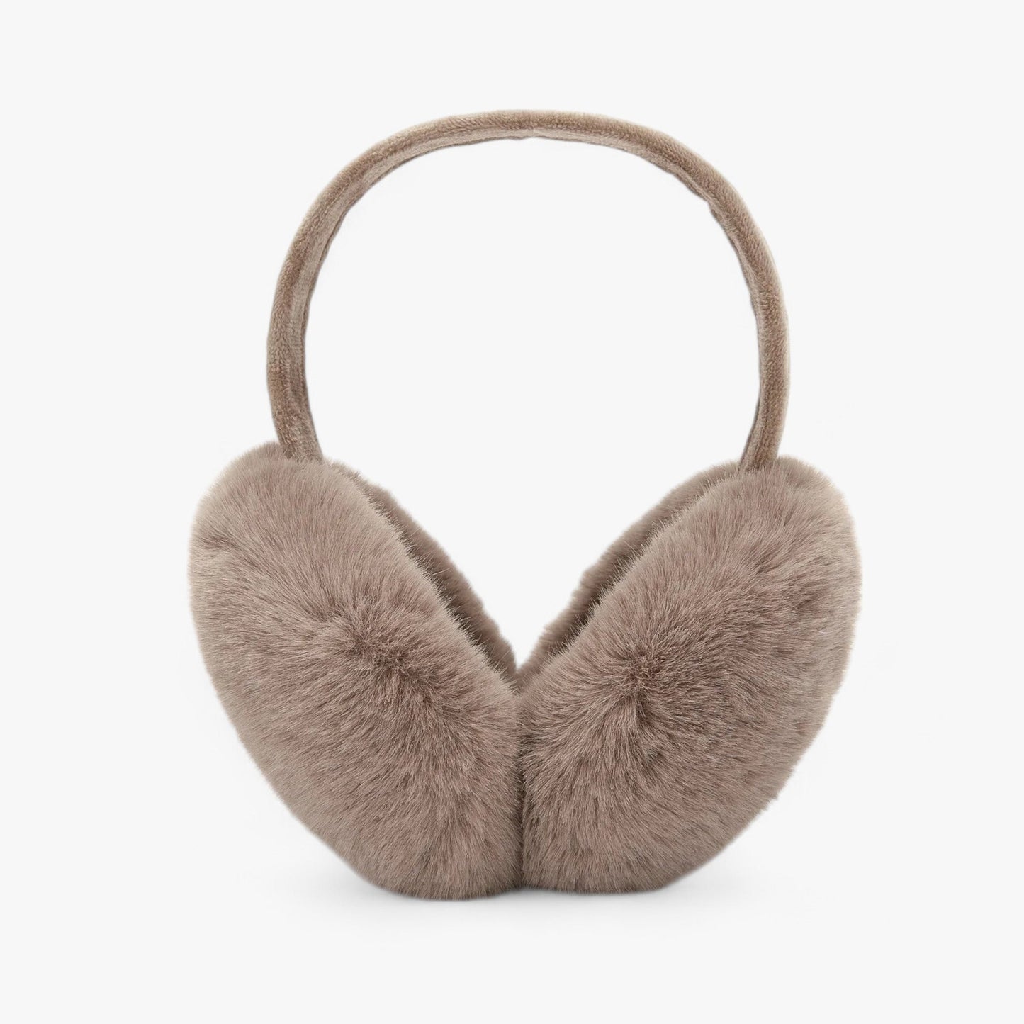 Adjustable Faux Fur Headband – Winter Plush Ear Protectors for Warmth and Style