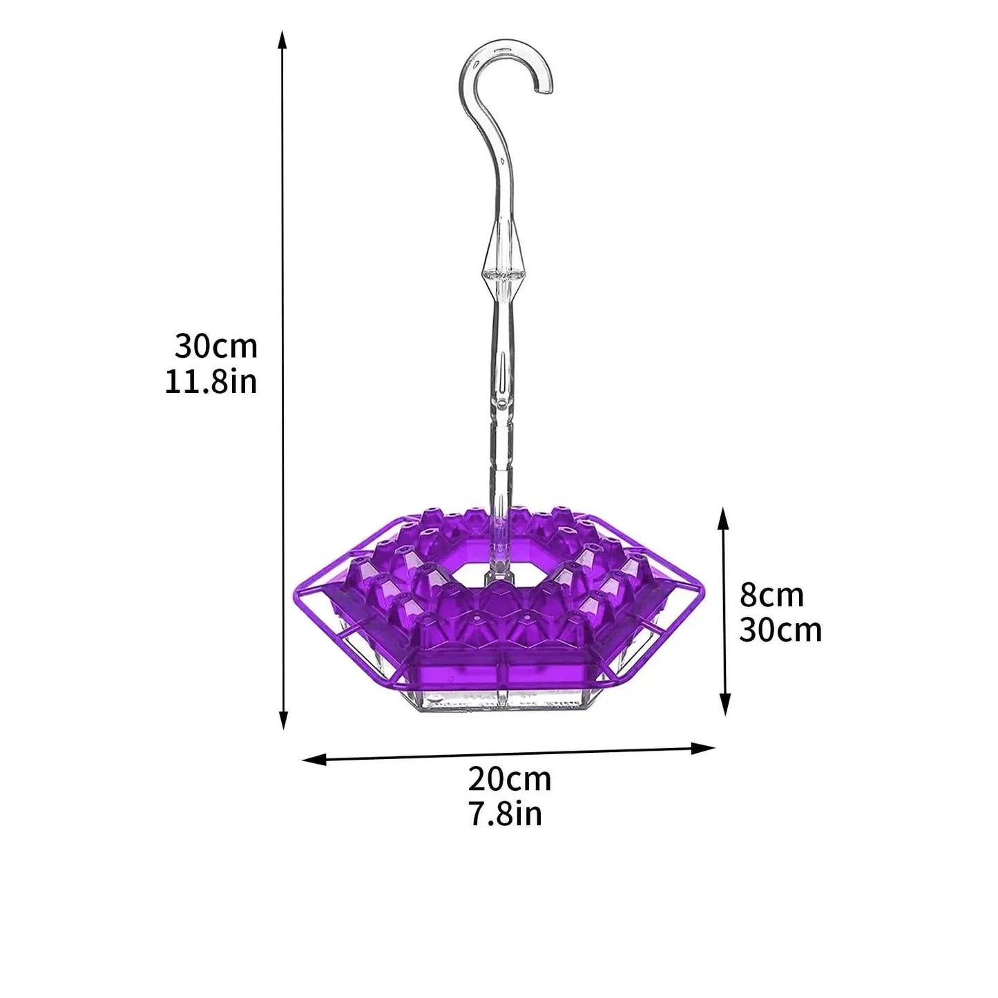 Backyard Bird Watching Hummingbird Feeder with Easy Access Design