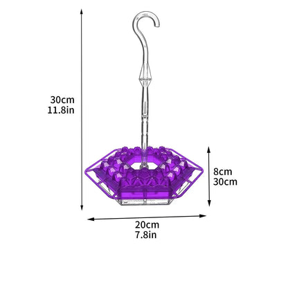 Backyard Bird Watching Hummingbird Feeder with Easy Access Design