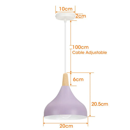 Retro Industrial Ceiling Lamp – 1/3 Heads Pendant Light Fixture
