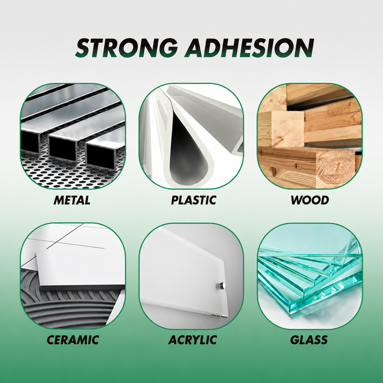 Instant Adhesive Sealant | No Drilling or Hammering Needed | Works on Wood, Metal, Stone & Ceramic