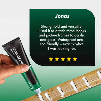 Instant Adhesive Sealant | No Drilling or Hammering Needed | Works on Wood, Metal, Stone & Ceramic