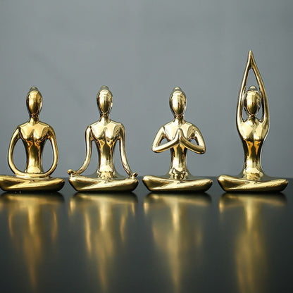 Tranquil Harmony Figurine for Mindful Spaces