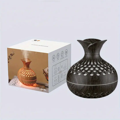 Serenity Mist Diffuser with 300ml Tank | USB-Powered, Soothing Light, Whisper-Quiet Operation