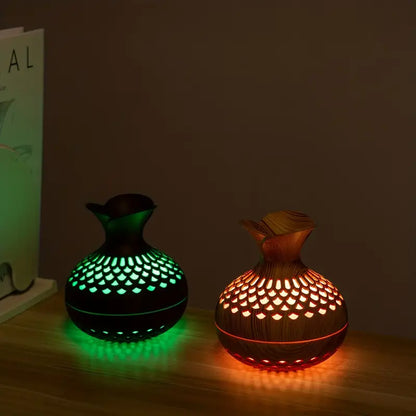 Serenity Mist Diffuser with 300ml Tank | USB-Powered, Soothing Light, Whisper-Quiet Operation