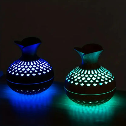 Serenity Mist Diffuser with 300ml Tank | USB-Powered, Soothing Light, Whisper-Quiet Operation