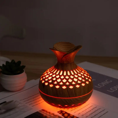 Serenity Mist Diffuser with 300ml Tank | USB-Powered, Soothing Light, Whisper-Quiet Operation