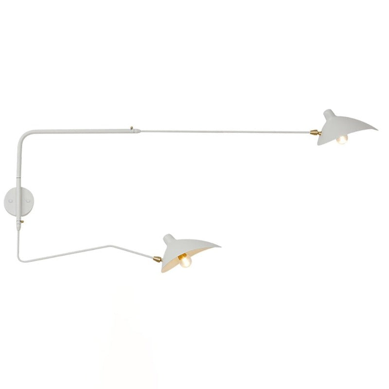 Serge Mouille Inspired Wall Light Fixture