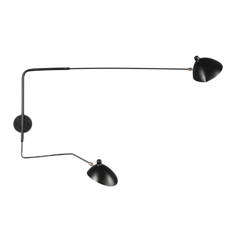 Serge Mouille Inspired Wall Light Fixture