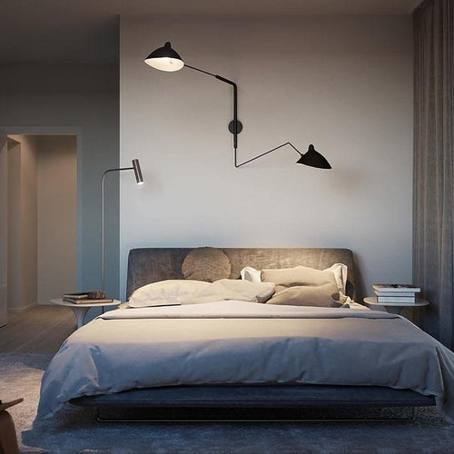 Serge Mouille Inspired Wall Light Fixture