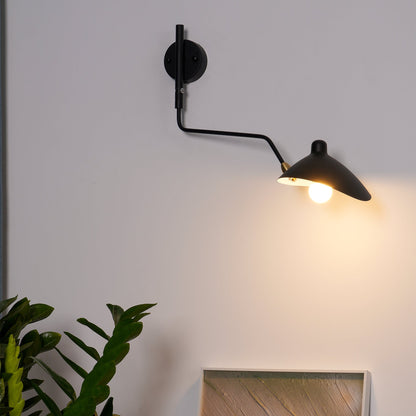 Serge Mouille Inspired Wall Light Fixture