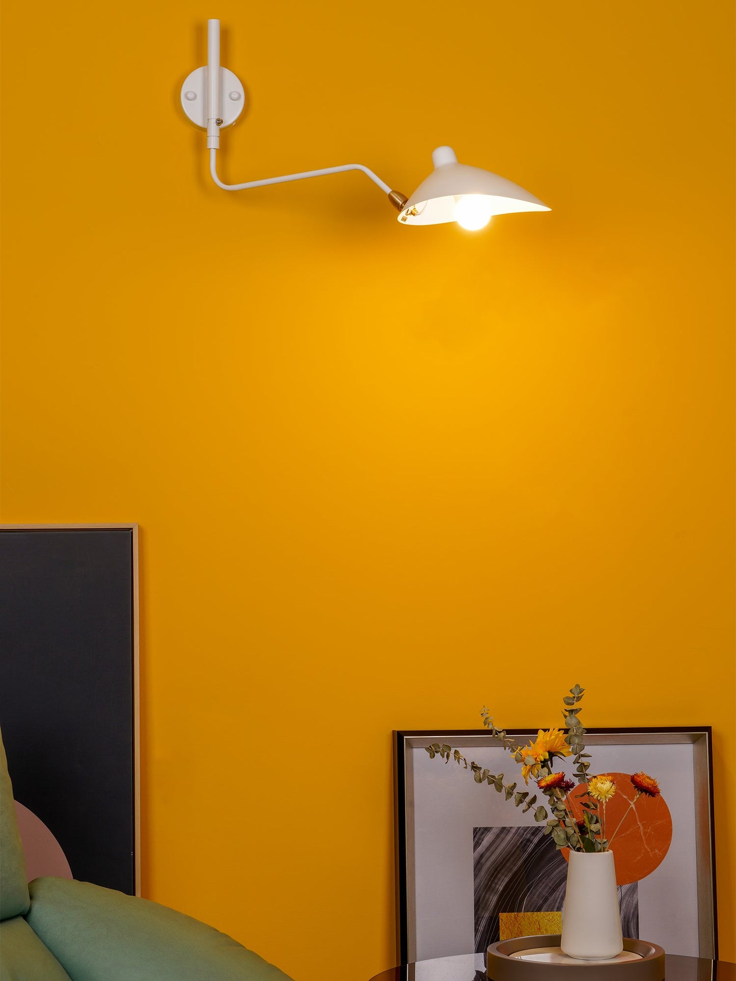 Serge Mouille Inspired Wall Light Fixture