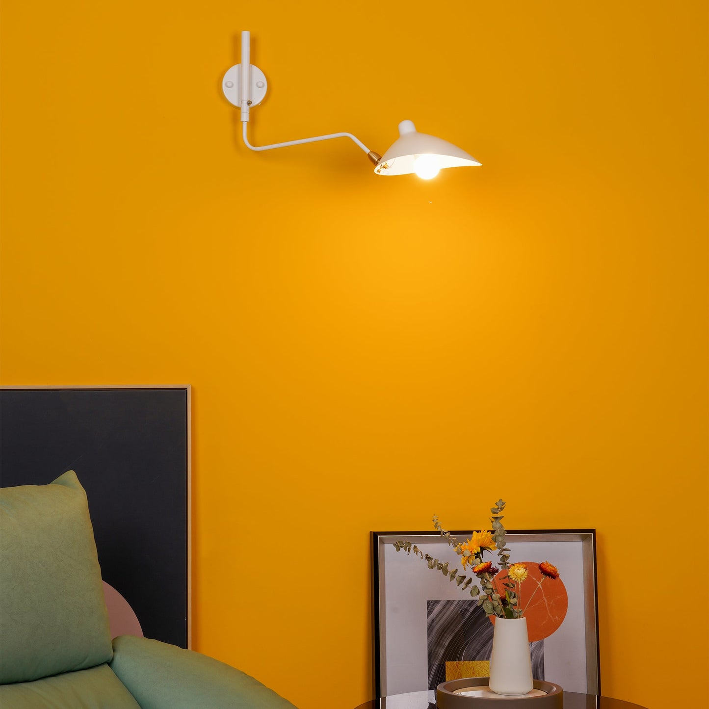 Serge Mouille Inspired Wall Light Fixture