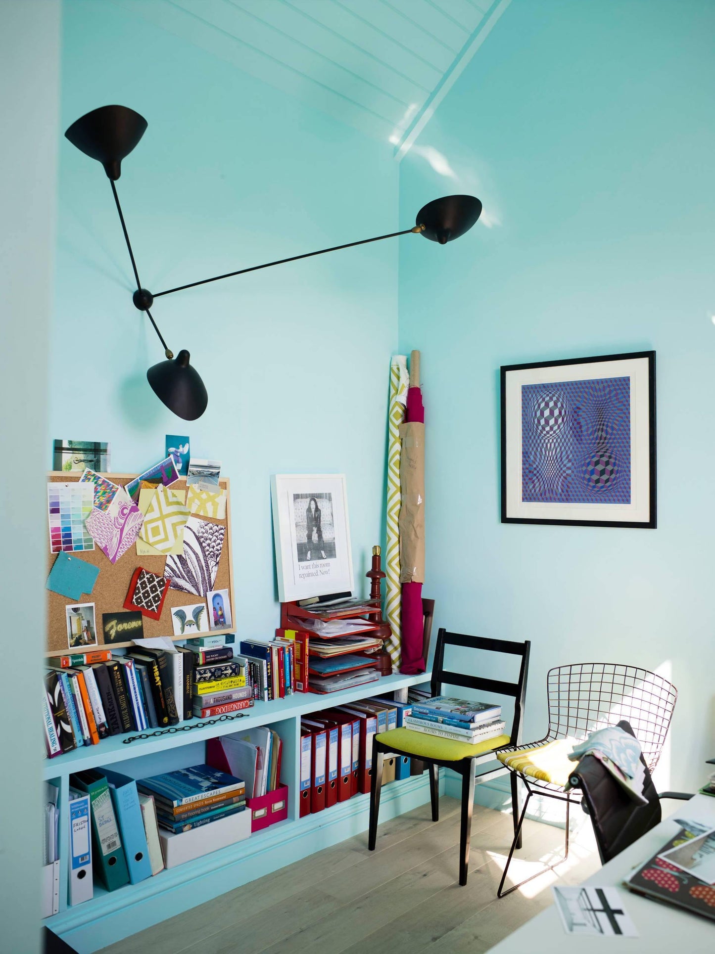 Serge Mouille Inspired Wall Light Fixture