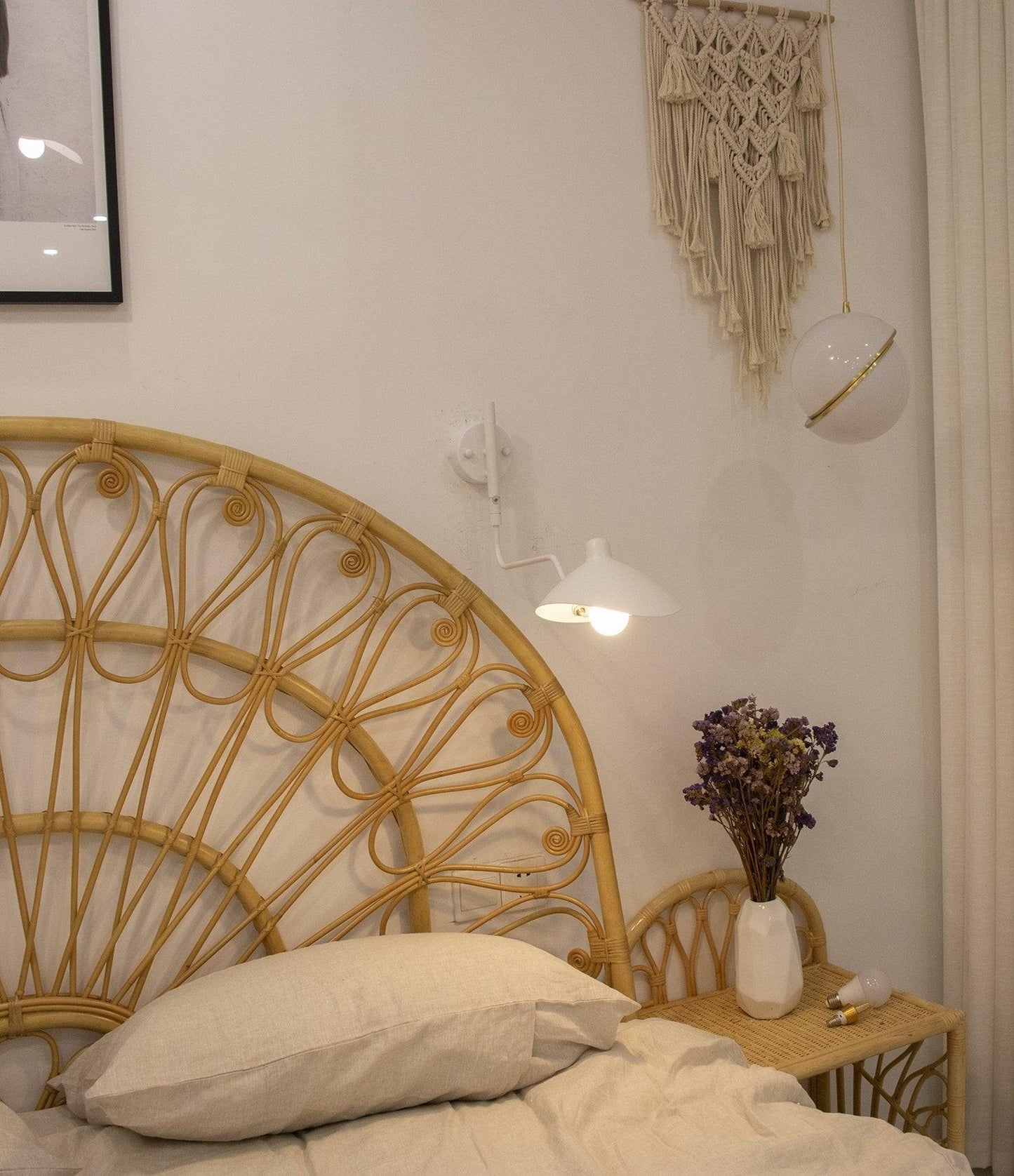 Serge Mouille Inspired Wall Light Fixture