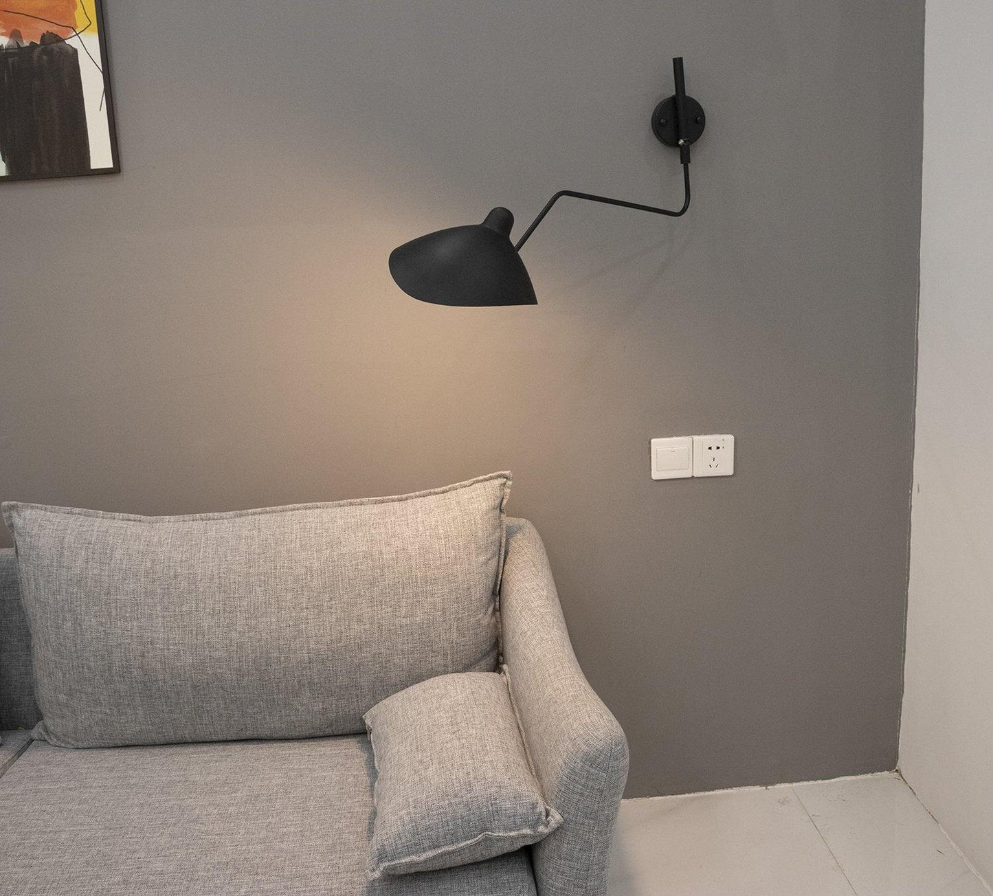 Serge Mouille Inspired Wall Light Fixture