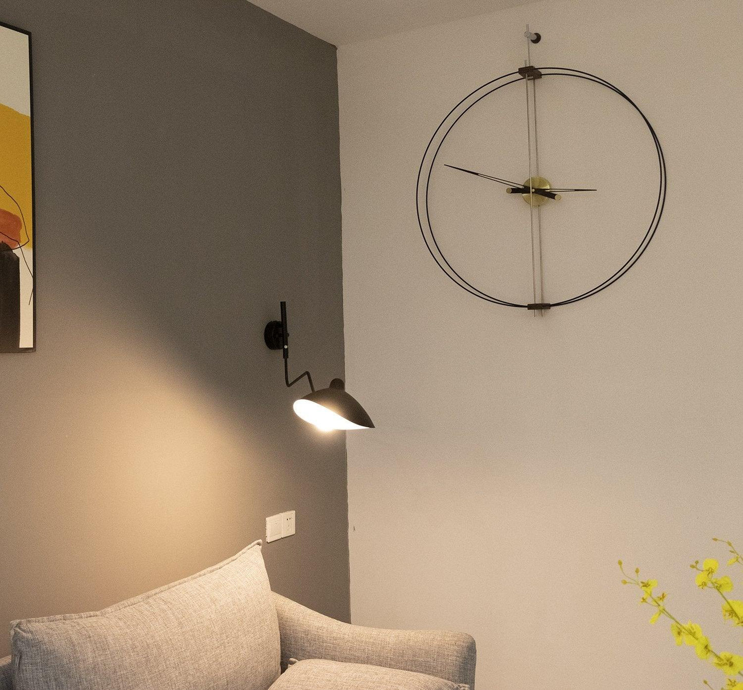 Serge Mouille Inspired Wall Light Fixture