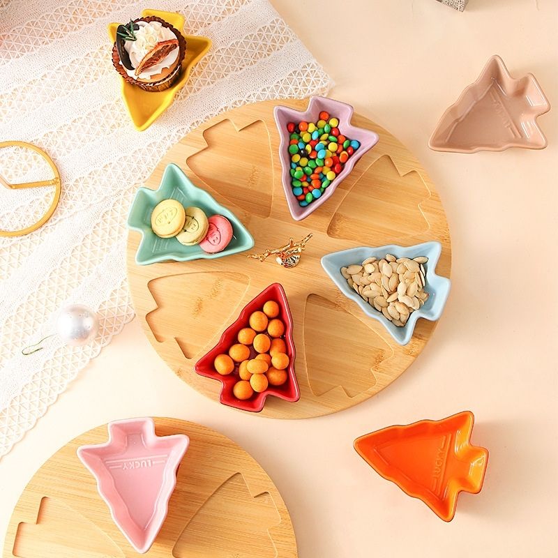 Summer Tree Ceramic Dish Set for Dining