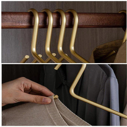 Premium Secure Hangers Set of 5 for Organized Closets