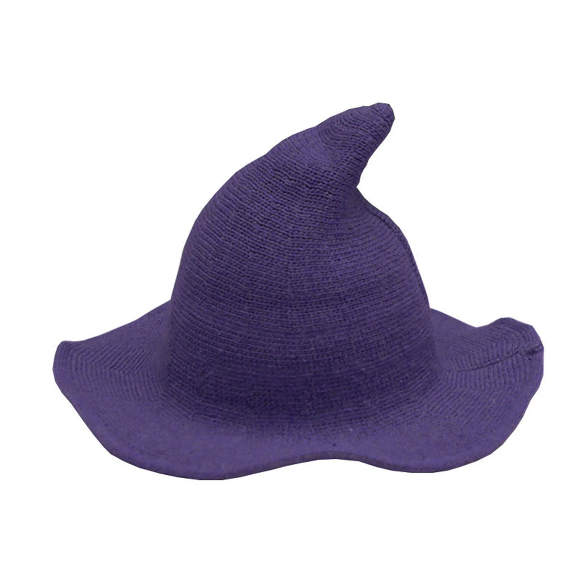 Chic Foldable Witch Hat – Cozy Crochet Accessory for Winter and Halloween