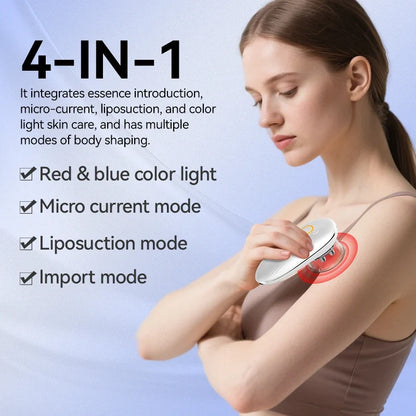 Electric Suction Cupping Massager for Face and Body with Gua Sha & Adjustable Strength