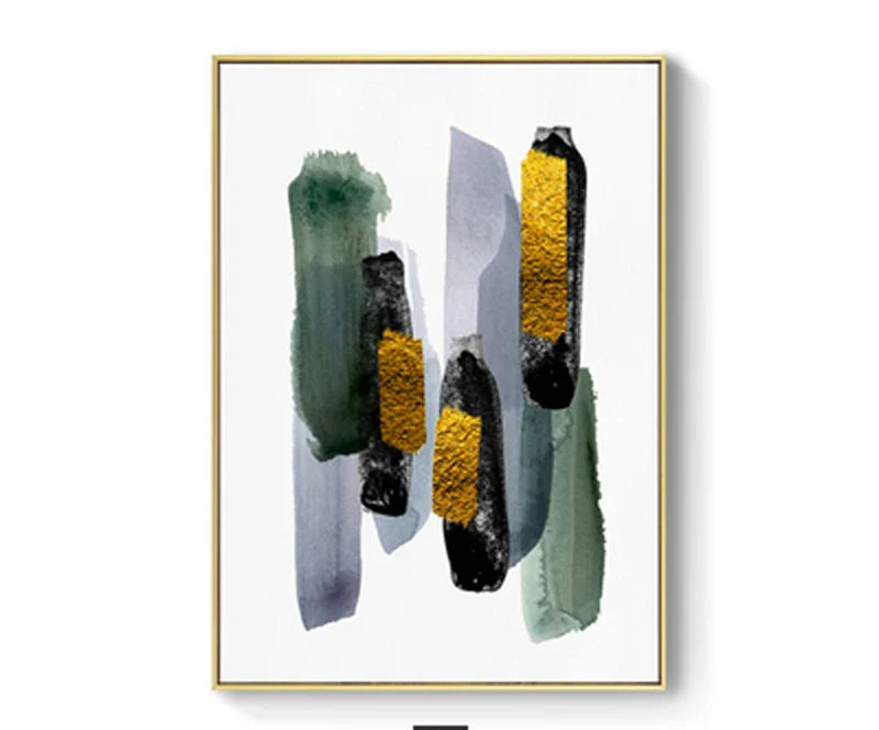 Serene Mountain Abstract Canvas Art for Stylish Spaces