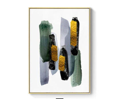 Serene Mountain Abstract Canvas Art for Stylish Spaces