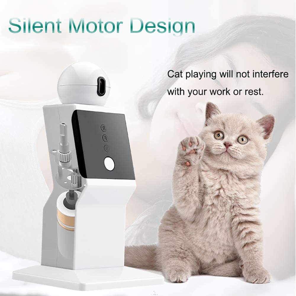 Interactive Rotating Laser Toy for Cats