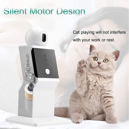 Interactive Rotating Laser Toy for Cats