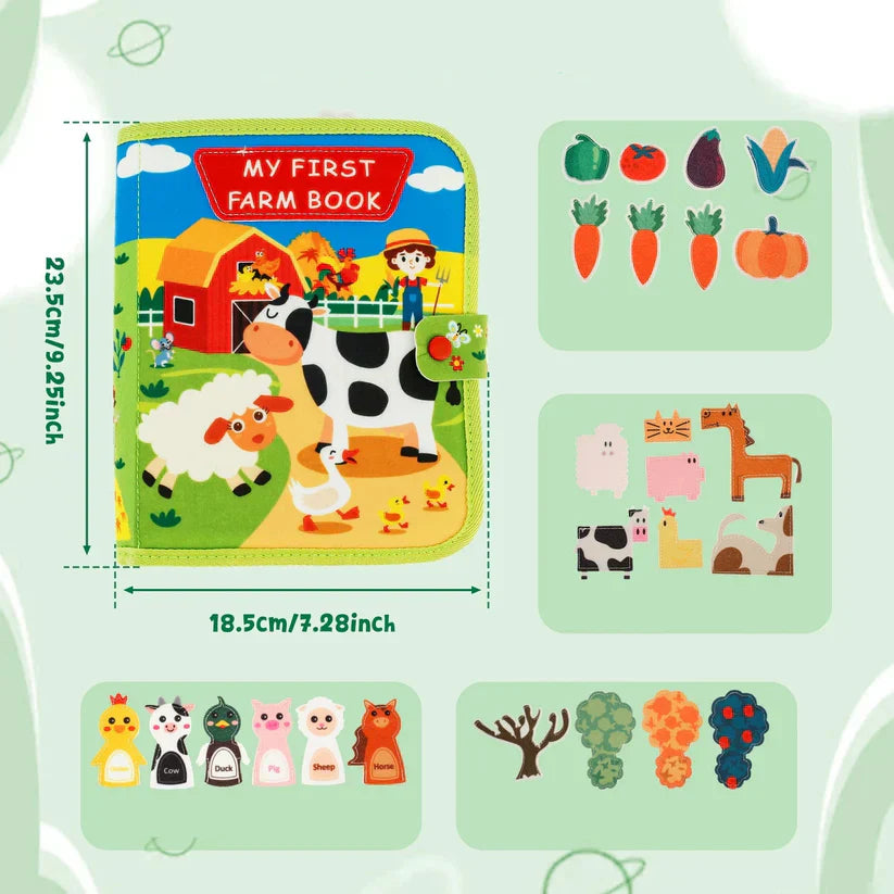 Montessori Farm Storybook for Educational Learning