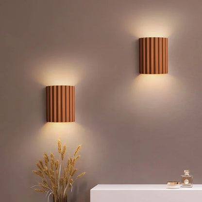 Northern Style Indoor Wall Light - Resin Modern Sconce for Bedroom