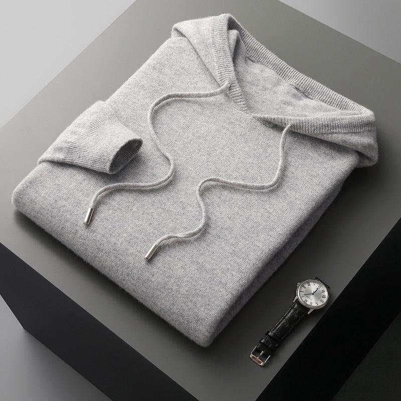 Merino Wool Hoodie - Comfortable and Stylish