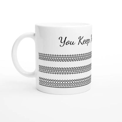 Undercover Attitude Mug with Censored Design