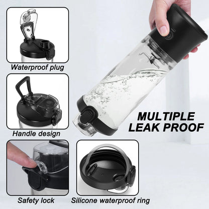 Rechargeable Portable Blender with 6 Blades – 600ML Ice-Crushing