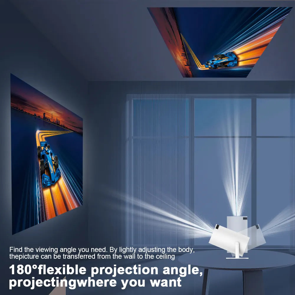 Portable Spotlight Projector for On-the-Go Use