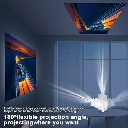 Portable Spotlight Projector for On-the-Go Use